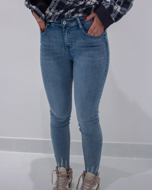 Jeans Skinny Light Cut