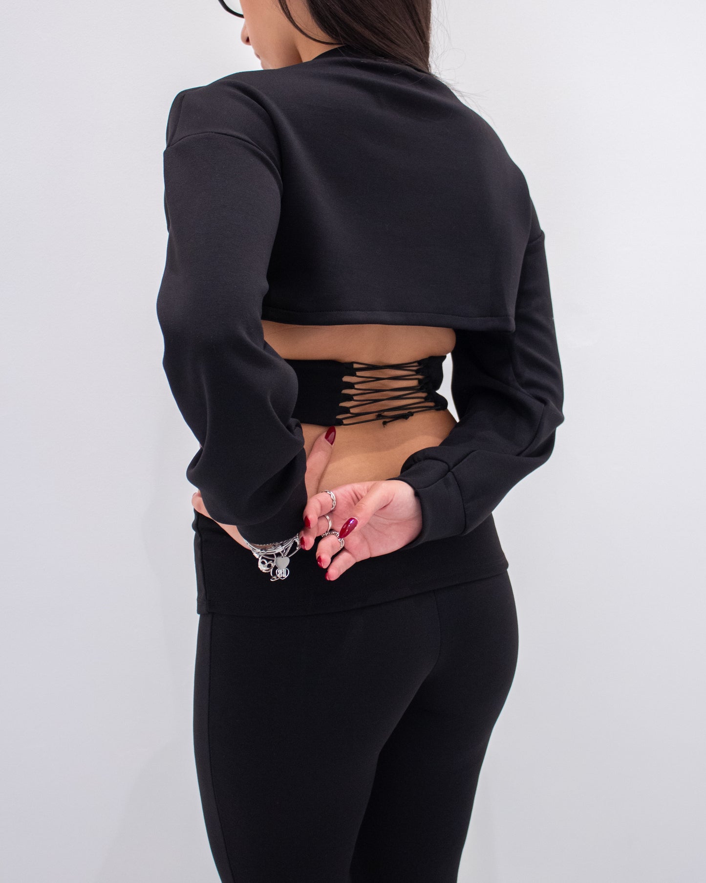 Coordianto sport chic Nero