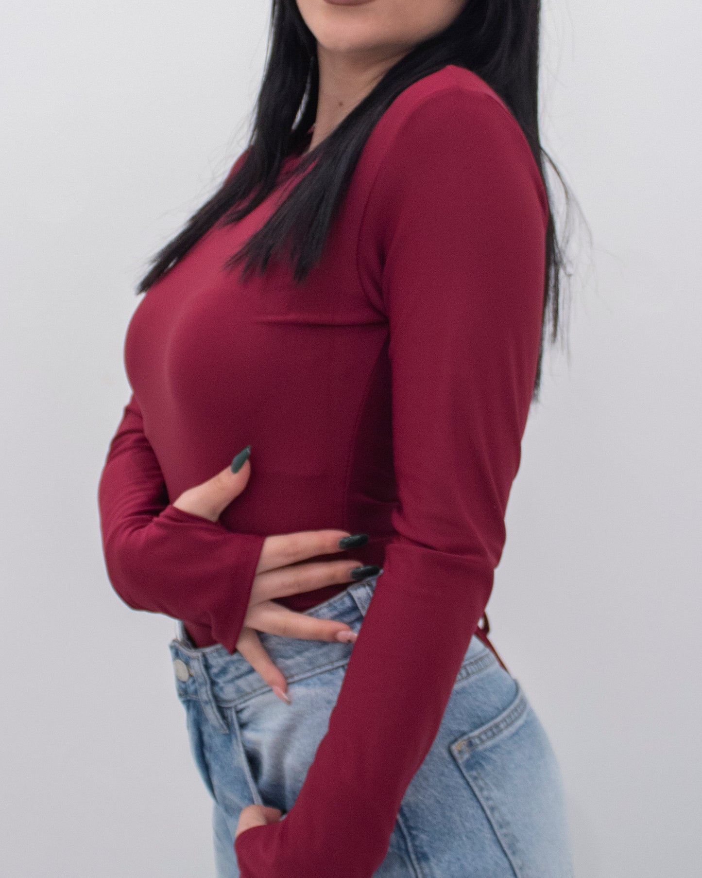 Maglia Emma Bordeaux