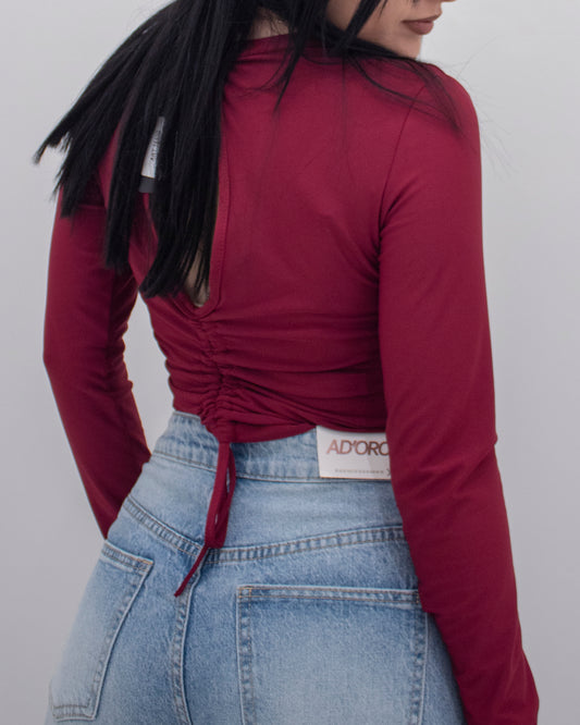Maglia Emma Bordeaux