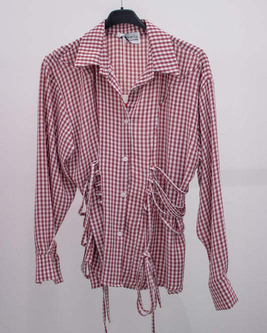 Camicia Vichy Urban Rosso