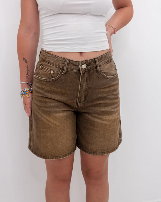 Bermuda in denim vintage